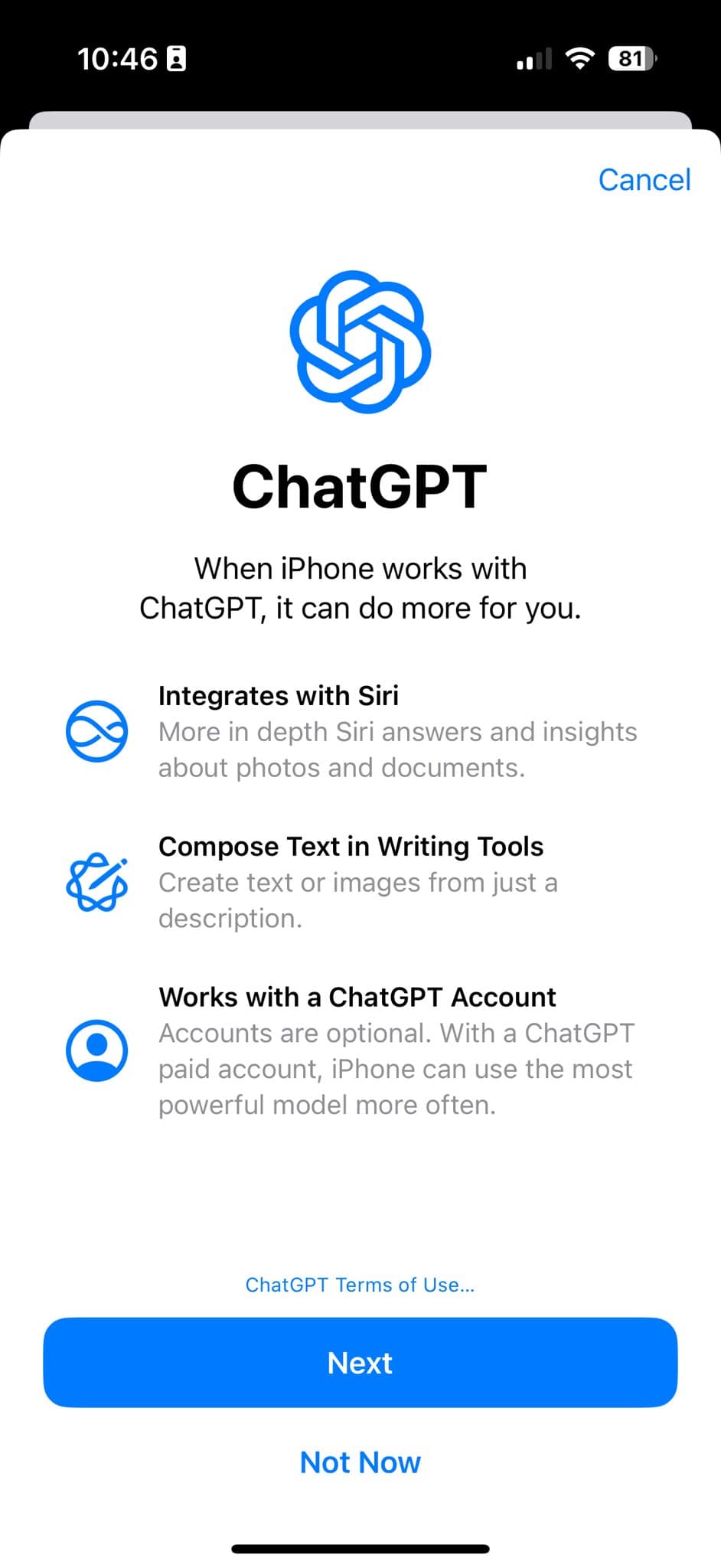 ChatGPT Integration in iOS 18.2 — illustration
