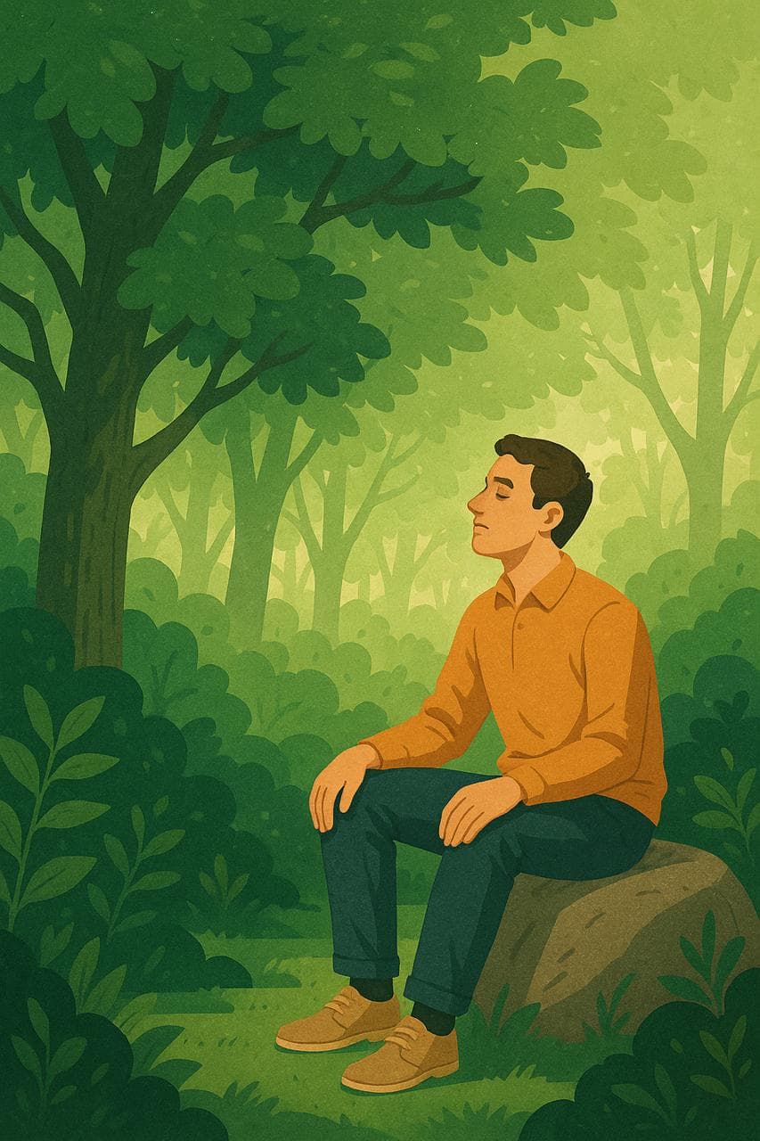 Что такое Shinrin-yoku — illustration