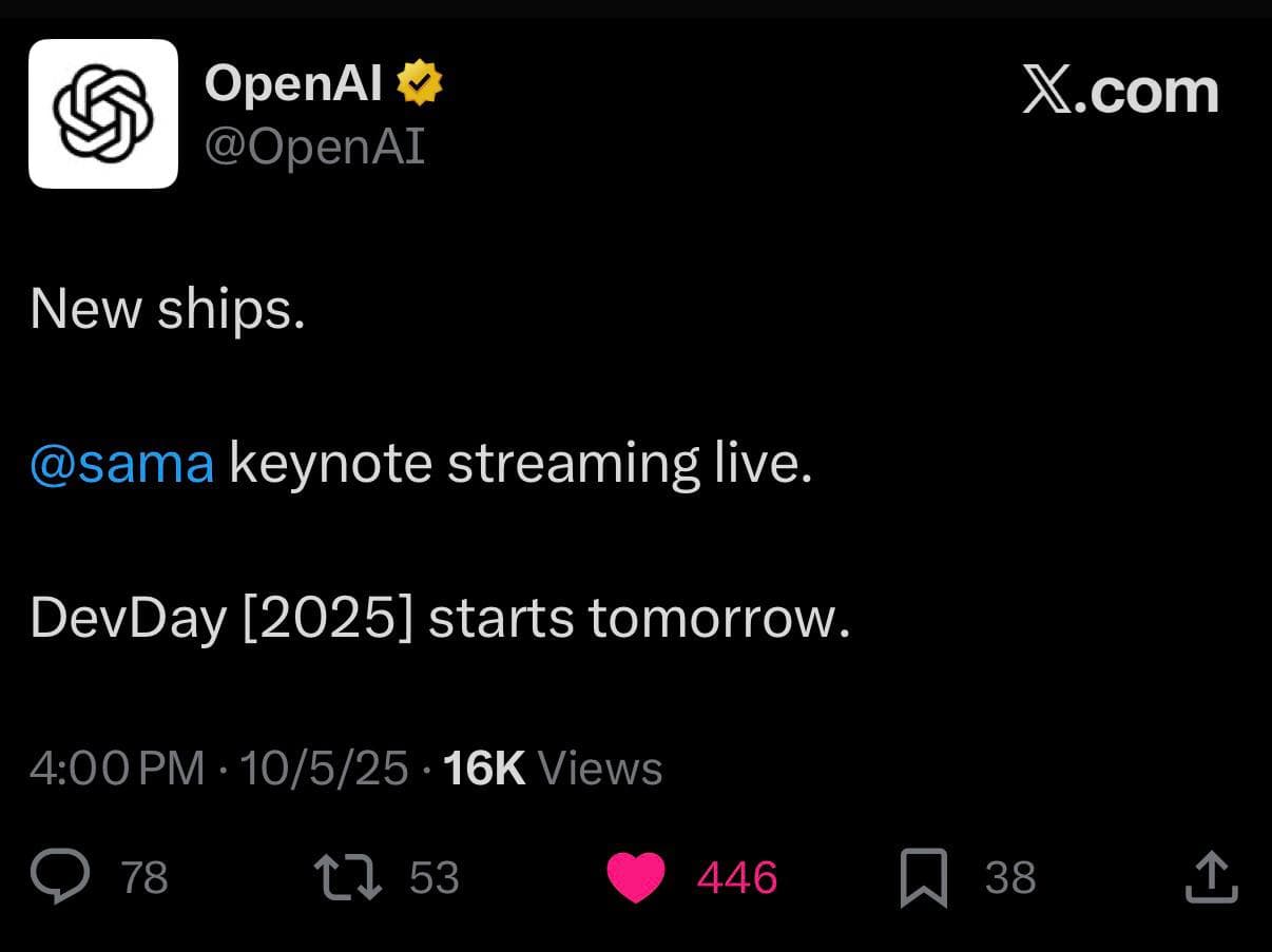 OpenAI DevDay 2025: Прямые репортажи из сердца инноваций — illustration