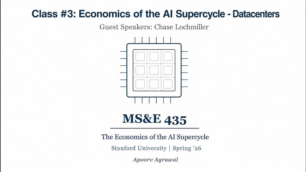 Third Lecture Club Call on Stanford MS&E 435 — illustration