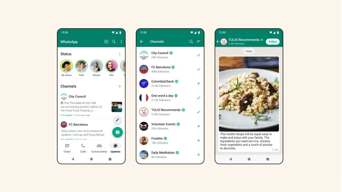 WhatsApp анонсировал запуск каналов для пользователей — illustration