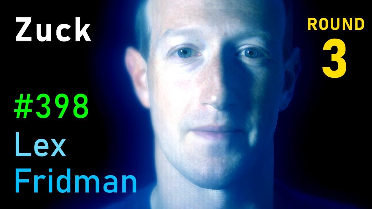 Интервью Mark Zuckerberg у Lex Fridman в VR — illustration