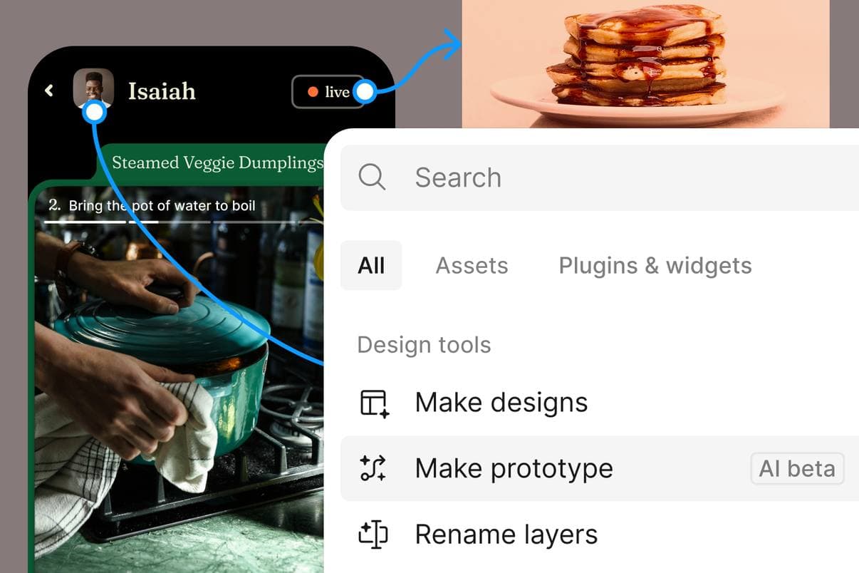 Figma Integrates AI — illustration