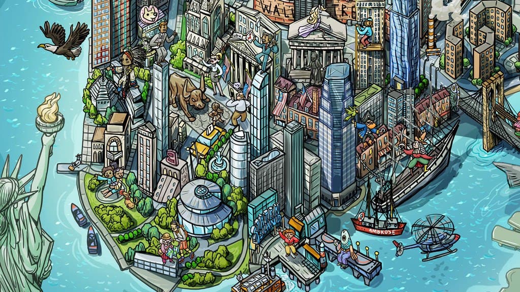 Запуск проекта Divercity Map — illustration