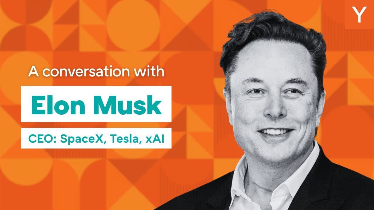 Second Lecture of AI School by Y Combinator with Elon Musk — illustration