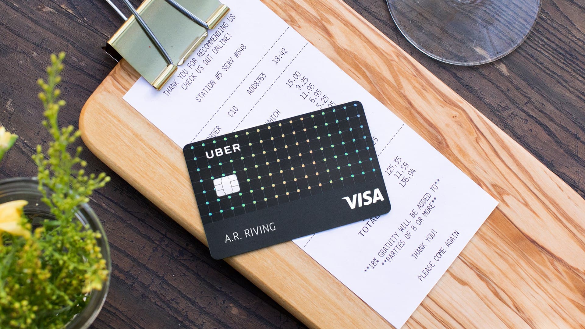 Uber Launches Credit Card in Partnership with Visa and Barclays — illustration