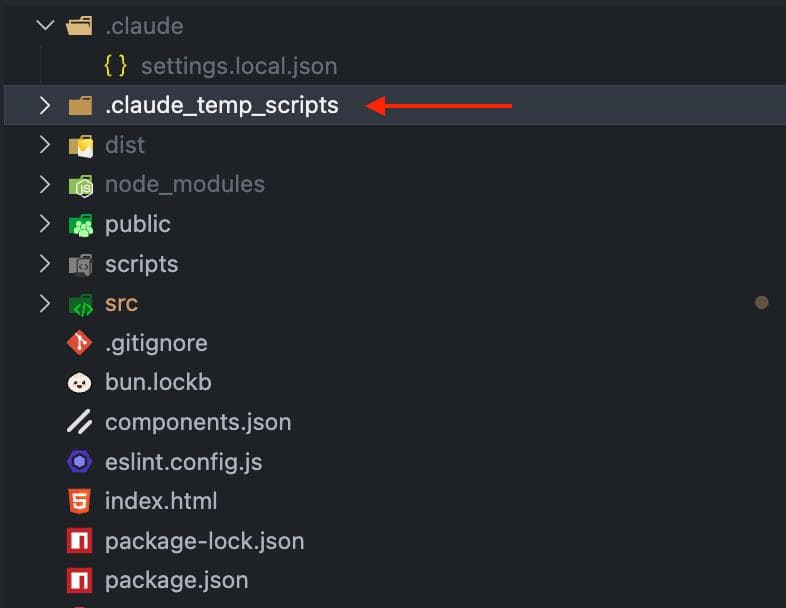 How to Organize Temporary Scripts in Claude Code — illustration