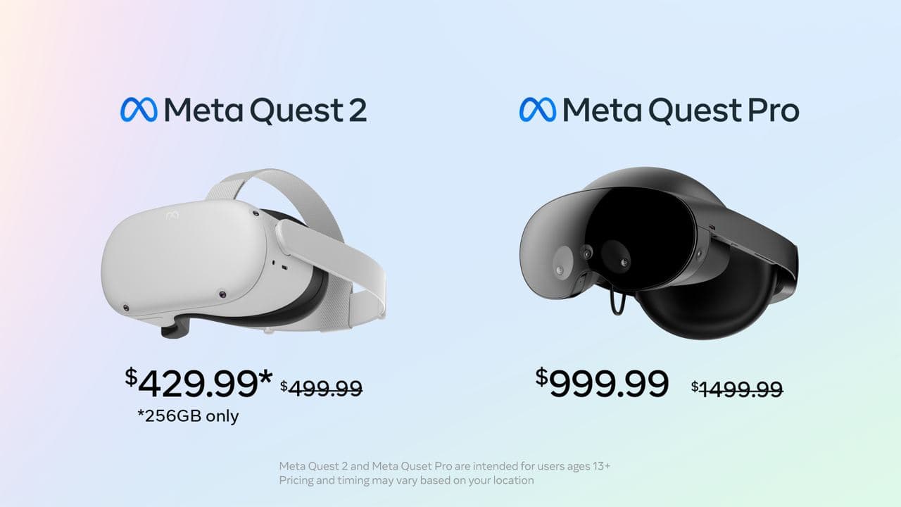 Meta Lowers the Price of Its VR Devices — illustration