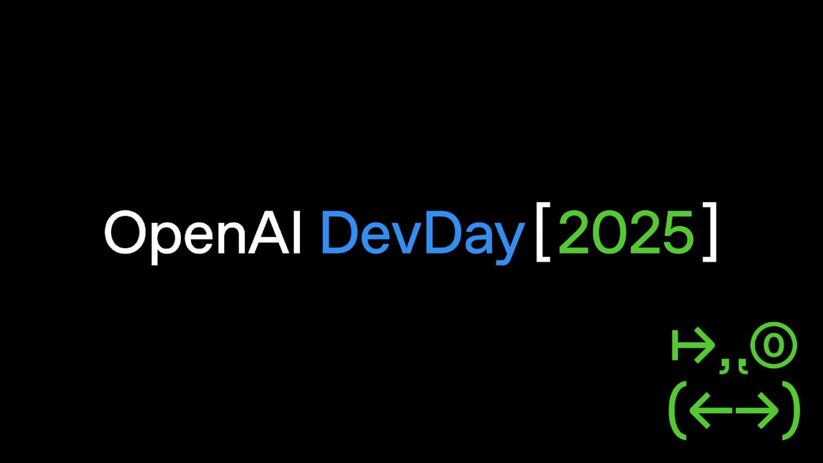 OpenAI's First Developer Conference in San Francisco — illustration
