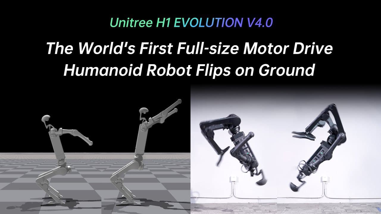 First Step of a Humanoid on a Flat Surface — illustration