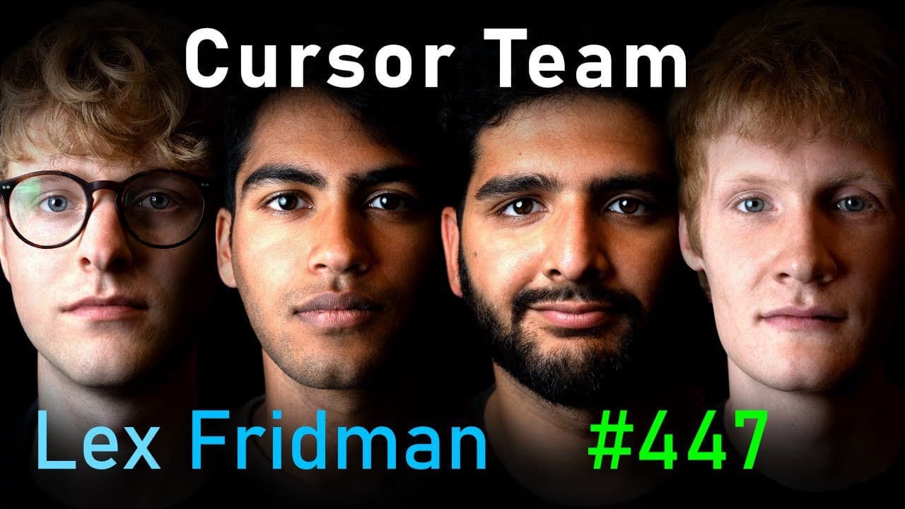 Podcast on the Future of Programming: Cursor Team and Lex Fridman β illustration